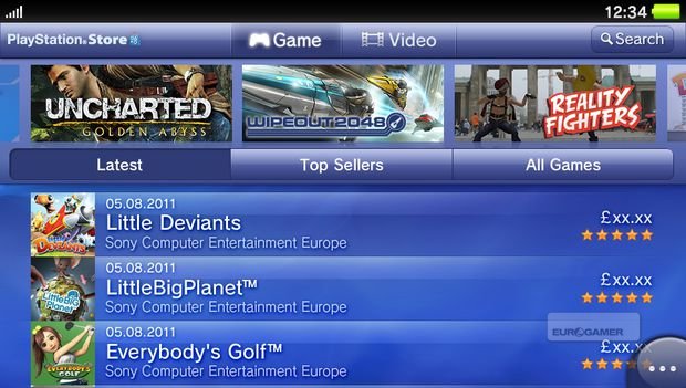 ps vita game all